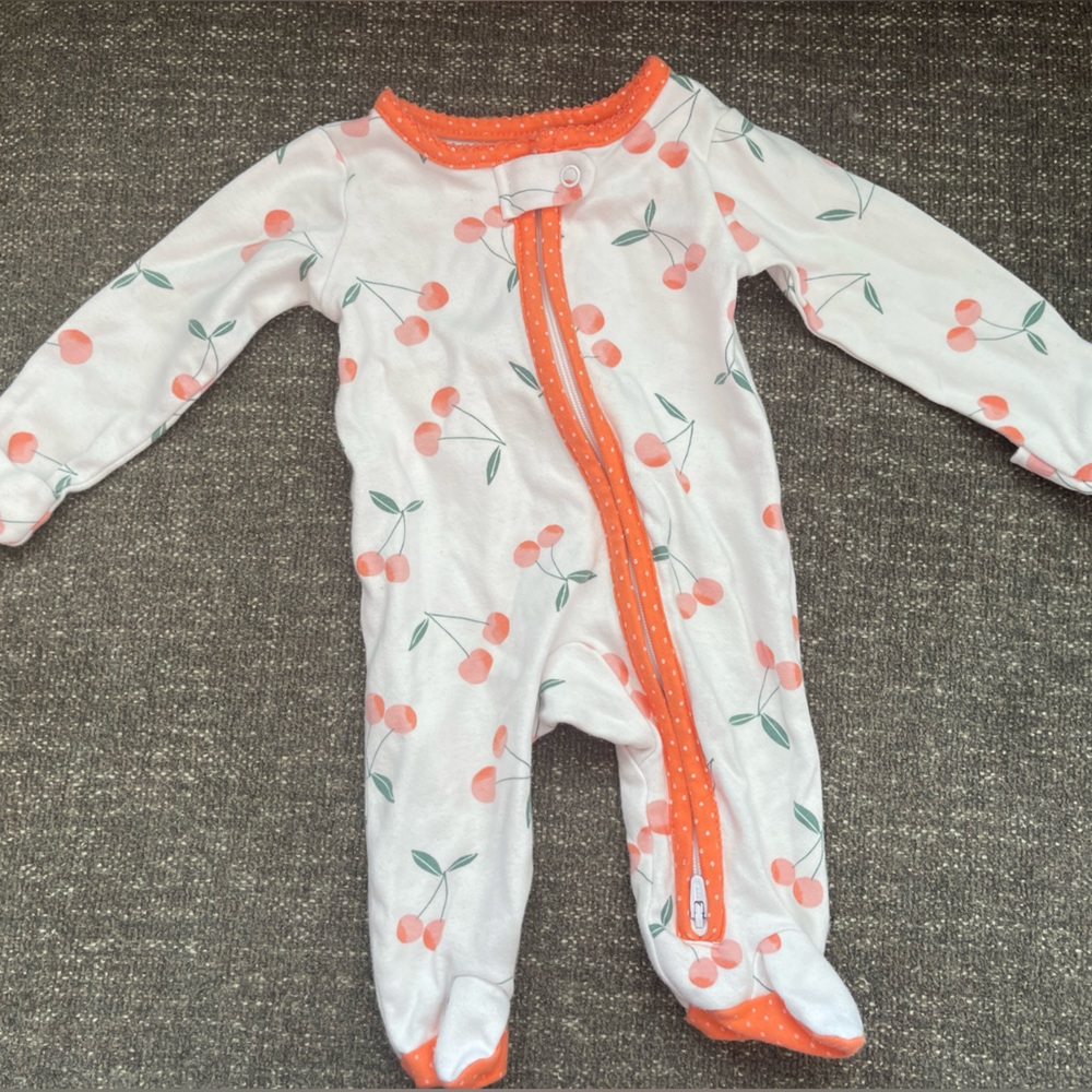 Carter’s Cherry Footed Sleeper